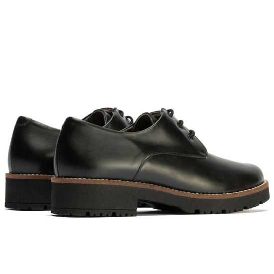 Pitillos - 10781 - NEGRO - Blucher en Napa con cordones de mujer color negro - 3