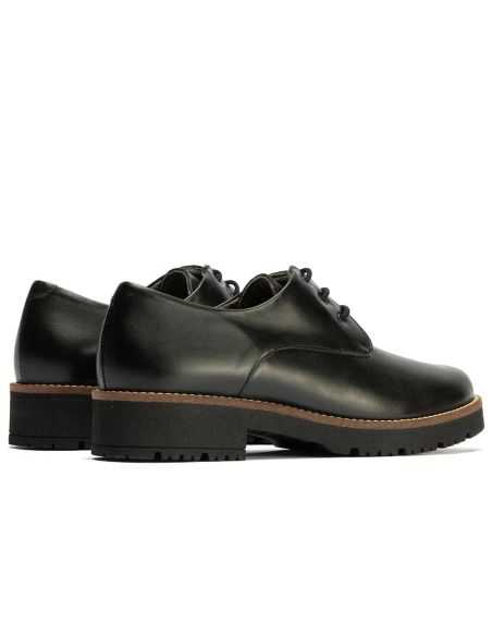 Pitillos - 10781 - NEGRO - Blucher en Napa con cordones de mujer color negro - 3