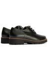 Pitillos - 10781 - NEGRO - Blucher en Napa con cordones de mujer color negro - 3