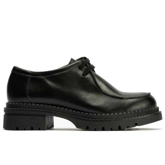Pitillos - 10797 - NEGRO - Wallaby en Napa con cordones de mujer color negro - 1