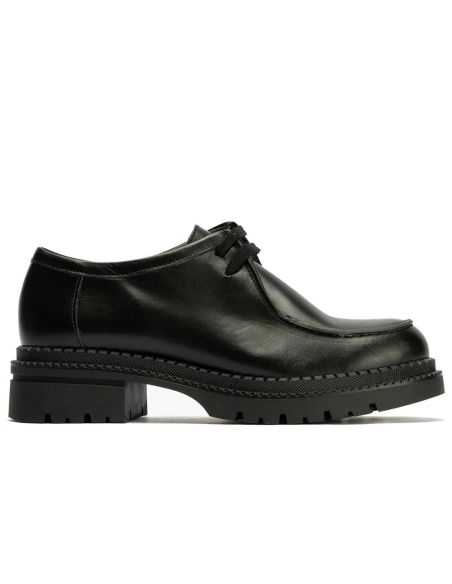 Pitillos - 10797 - NEGRO - Wallaby en Napa con cordones de mujer color negro - 1