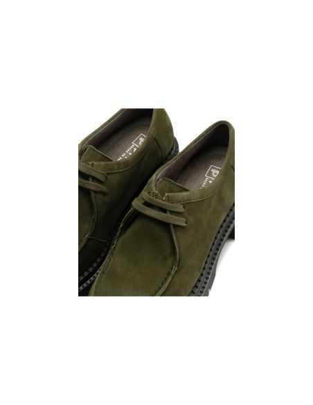 Pitillos - 10800 - KAKI - Wallaby en Ante con cordones de mujer color kaki - 5