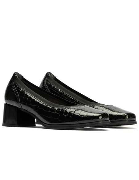 Pitillos - 10820 - NEGRO - Salón de Pico con Elásticos de mujer color negro - 2