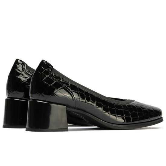 Pitillos - 10820 - NEGRO - Salón de Pico con Elásticos de mujer color negro - 3
