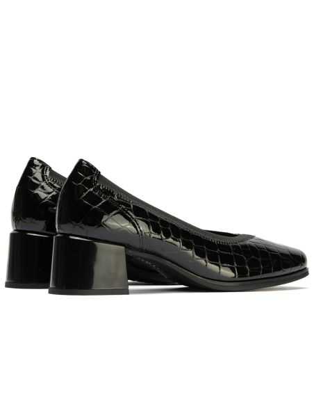 Pitillos - 10820 - NEGRO - Salón de Pico con Elásticos de mujer color negro - 3