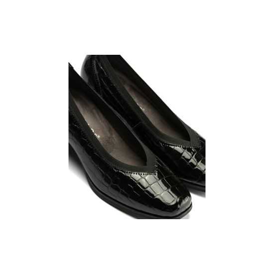 Pitillos - 10820 - NEGRO - Salón de Pico con Elásticos de mujer color negro - 4