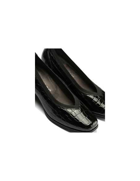Pitillos - 10820 - NEGRO - Salón de Pico con Elásticos de mujer color negro - 4