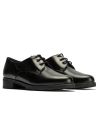 Pitillos - 10881 - NEGRO - Blucher en napa con cordones de mujer color negro - 2
