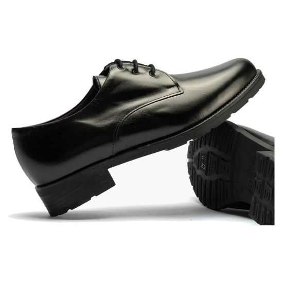 Pitillos - 10881 - NEGRO - Blucher en napa con cordones de mujer color negro - 4