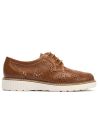 Pitillos - 11081 - CUERO - Zapato blucher con cordones