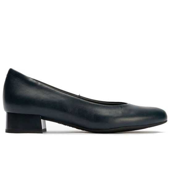 Pitillos - 111 - MARINO - Zapato de Salón Tacón Bajo Azul - 1