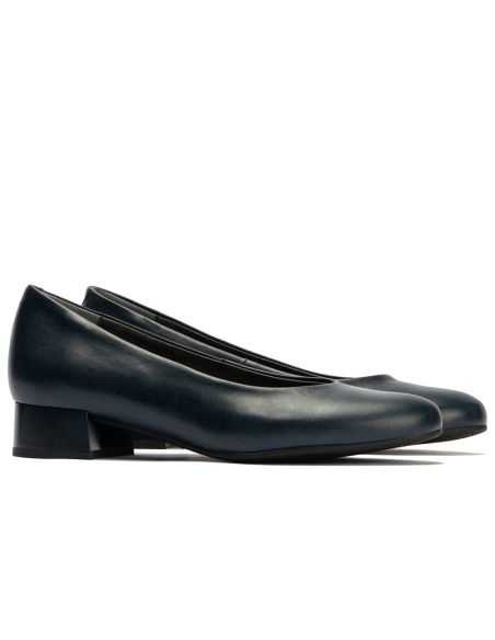 Pitillos - 111 - MARINO - Zapato de Salón Tacón Bajo Azul - 2