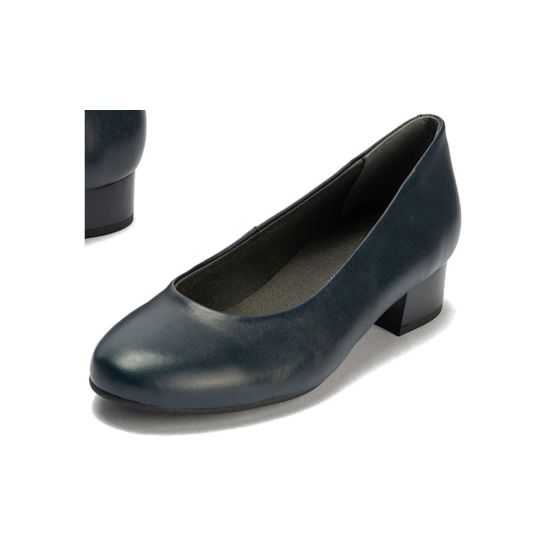 Pitillos - 111 - MARINO - Zapato de Salón Tacón Bajo Azul - 4