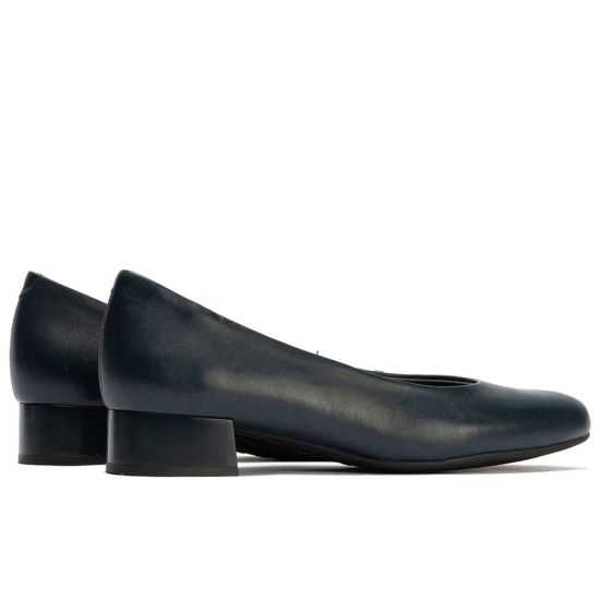 Pitillos - 111 - MARINO - Zapato de Salón Tacón Bajo Azul - 8