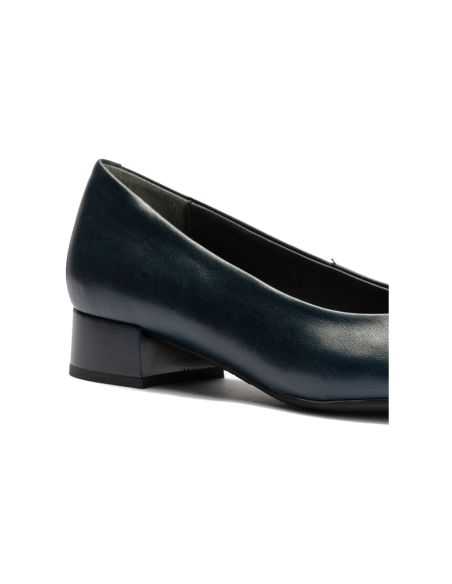 Pitillos - 111 - MARINO - Zapato de Salón Tacón Bajo Azul - 10