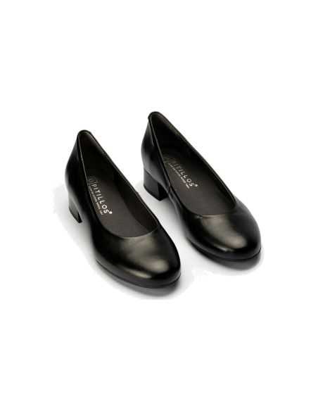 Pitillos - 111 - NEGRO - Zapato de Salón Tacón Negro - 3