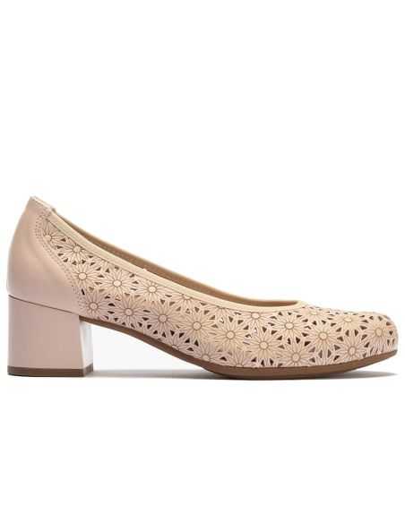 Pitillos - 11131 - NUDE - Zapato salón con tacón medio
