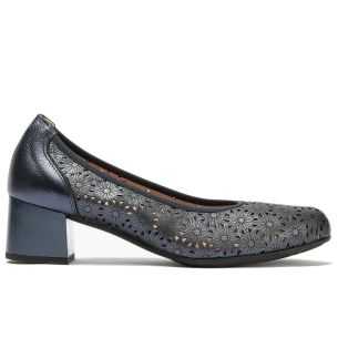 Pitillos - 11132 - MARINO - Zapato salón con tacón medio