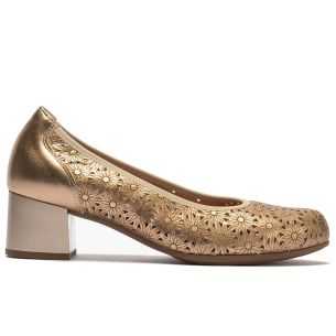 Pitillos - 11132 - NUDE - Zapato salón con tacón medio