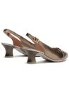 Pitillos - 11186 - BRONCE - Zapato salón destalonado con tacón medio