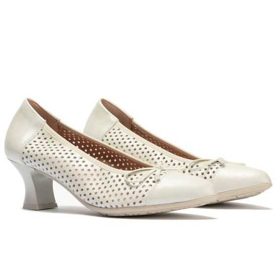 Pitillos - 11187 - PLATA - Zapato de salón con tacón medio