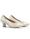 Pitillos - 11187 - PLATA - Zapato de salón con tacón medio