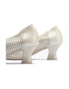 Pitillos - 11187 - PLATA - Zapato de salón con tacón medio