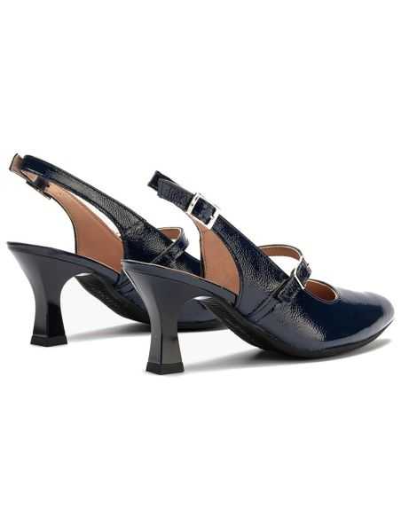 Pitillos - 11190 - MARINO - Zapato de salón destalonado con tacón alto