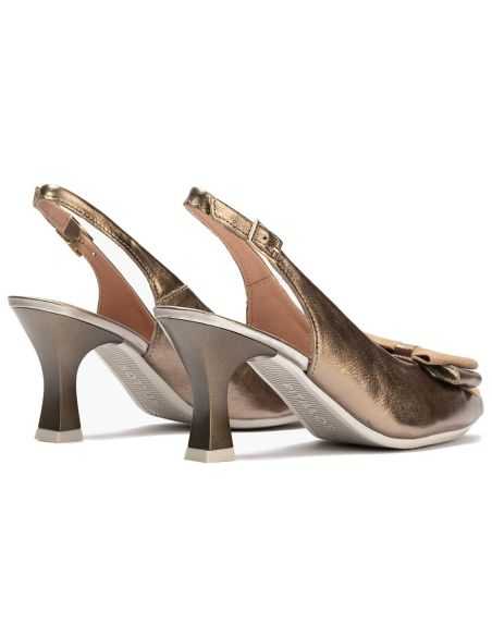 Pitillos - 11191 - BRONCE - Zapato de salón destalonado con tacón alto
