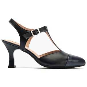 Pitillos - 11193 - MARINO - Zapato estilo Gilda con tacón alto y punta fina Marino - 1
