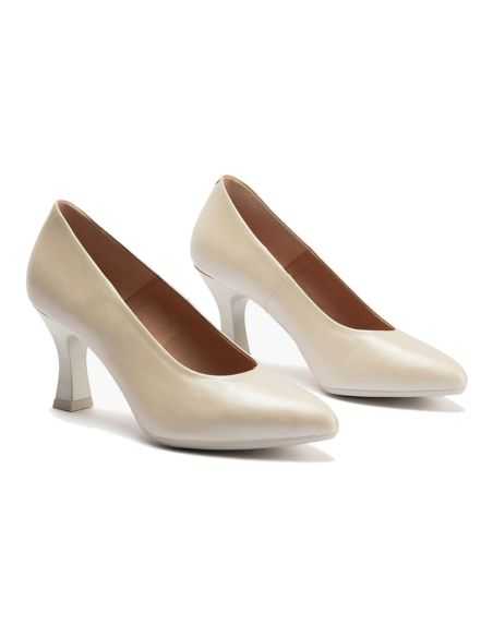 Pitillos - 11197 - ORO - Zapato de salón con tacón alto y punta fina Oro - 5