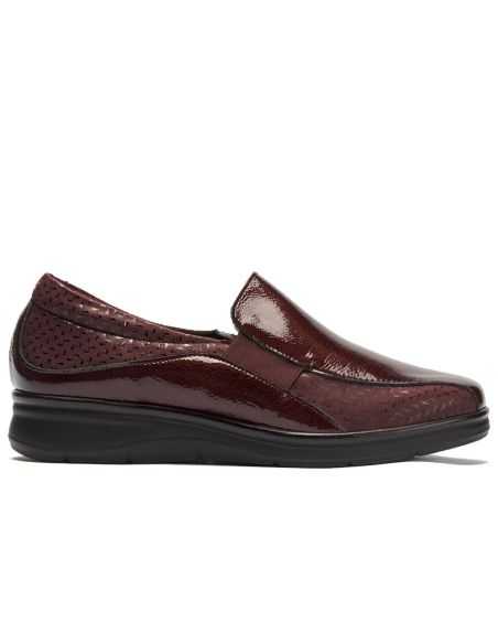 Pitillos - 11500 - BURDEOS - Gucci Elásticos combinado Charol con Lycra Burdeos - 1