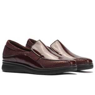 Pitillos - 11500 - BURDEOS - Gucci Elásticos combinado Charol con Lycra Burdeos - 1 2