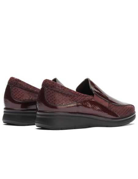 Pitillos - 11500 - BURDEOS - Gucci Elásticos combinado Charol con Lycra Burdeos - 3