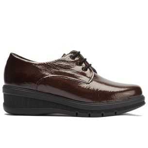 Pitillos - 11545 - MARRON - Blucher en Charol Marrón - 1