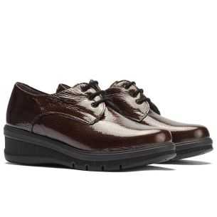 Pitillos - 11545 - MARRON - Blucher en Charol Marrón - 1 2