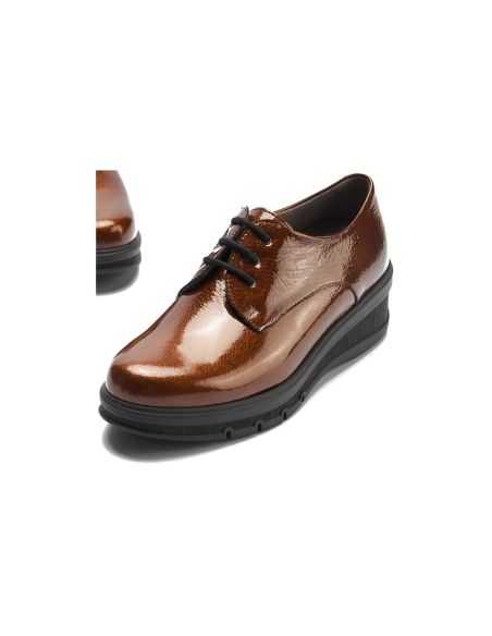 Pitillos - 11545 - CUERO - Blucher en Charol Cuero - 4