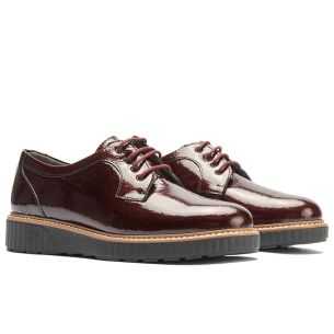 Pitillos - 11551 - BURDEOS - Blucher en Charol Burdeos - 1 2