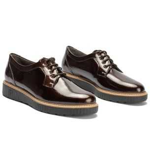 Pitillos - 11551 - MARRON - Blucher en Charol Marrón - 1 2