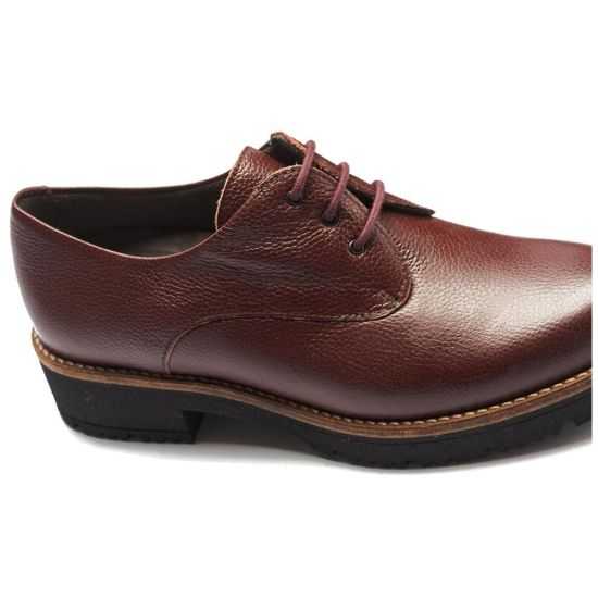 Pitillos - 11561 - BURDEOS - Blucher en napa con grano Burdeos - 4