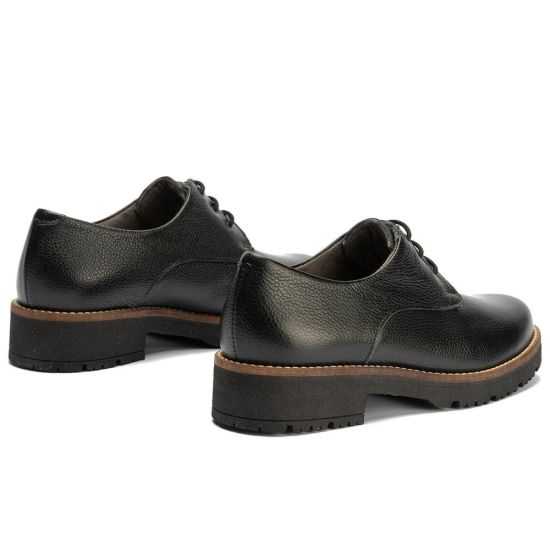 Pitillos - 11561 - NEGRO - Blucher en napa con grano Negro - 3