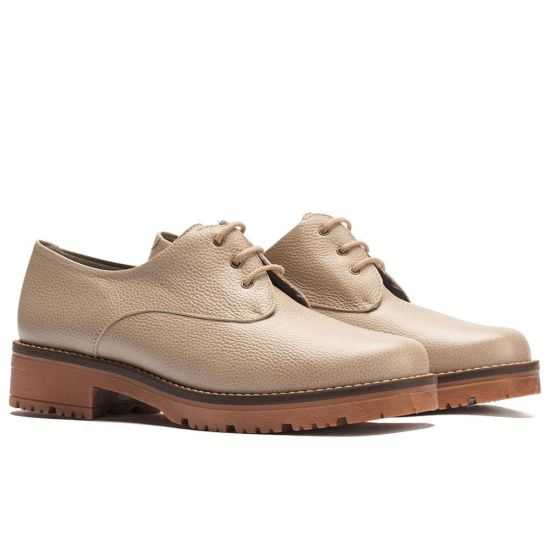 Pitillos - 11561 - TOPO - Blucher en napa con grano Topo - 2