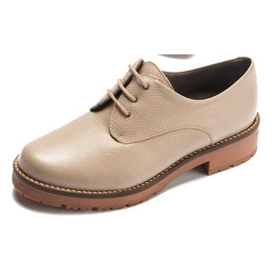 Pitillos - 11561 - TOPO - Blucher en napa con grano Topo - 4