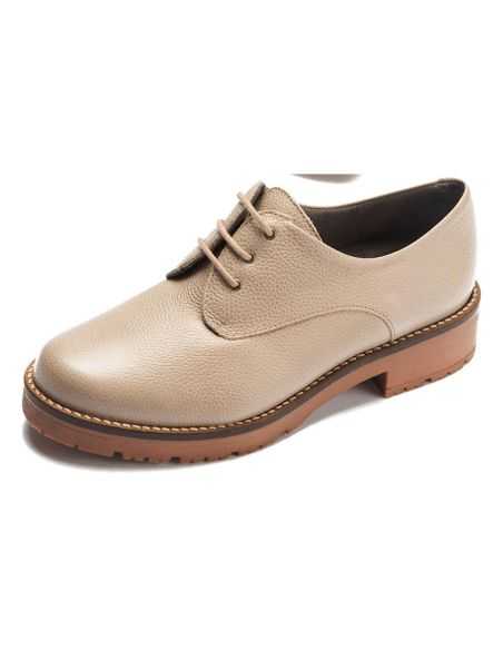 Pitillos - 11561 - TOPO - Blucher en napa con grano Topo - 4