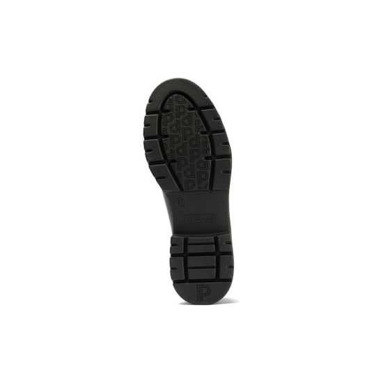 Pitillos - 11571 - NEGRO/BEIGE - Wallaby combinado napa con animal print Negro-Beige - 5
