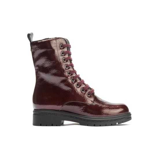 Pitillos - 11574 - BURDEOS - Bota militar en charol con cremallera Burdeos - 1