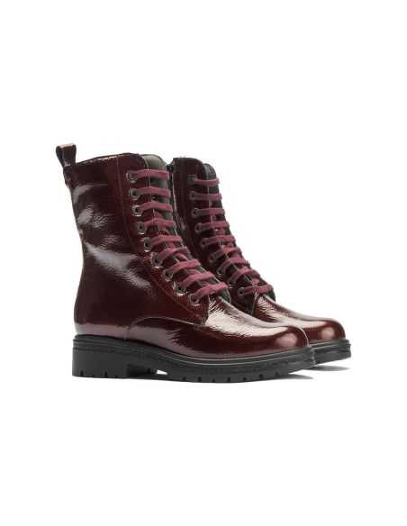 Pitillos - 11574 - BURDEOS - Bota militar en charol con cremallera Burdeos - 2