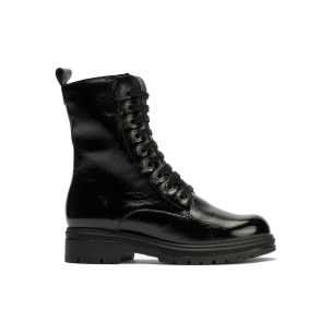 Pitillos - 11574 - NEGRO - Bota militar en charol con cremallera Negro - 1