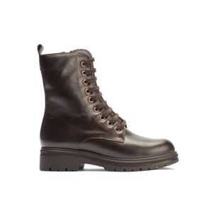 Pitillos - 11575 - MARRON - Bota militar en napa con cremallera Marrón - 1