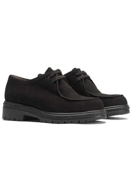 Pitillos - 11579 - NEGRO - Wallaby en ante Negro - 2